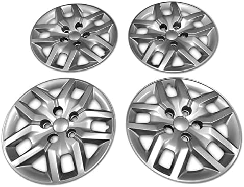 17-инчов Капачка на Главината за Dodge Caravan 2014-2020 Колесни Капачка 17 инча Сребрист цвят - Комплект от 4 бр.