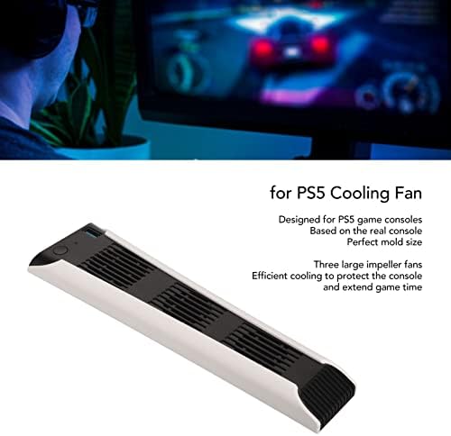 Охлаждащ Вентилатор за аксесоари Bewinner PS5, Професионален Охлаждащ Вентилатор, Ефективна Система за охлаждане, Тиха USB-Поставка