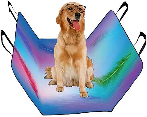 Калъф за седалка кучета ENEVOTX Custom Ins Wind Design Style Креативна Готина Печат Калъфи за автомобилни седалки за Кучета