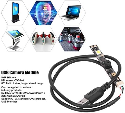 Модул камера с висока разделителна способност Pixel 5MP за Промишлени продукти за Компютърна система