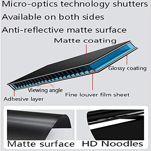Экранный филтър за защита на компютъра от надраскване и прах, матирано покритие, Антишпионская защитно фолио anti-glare, съвместим с