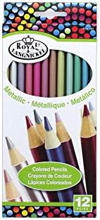 Цветни Моливи ROYAL BRUSH RTN-157 с метално покритие-12 бр./кг