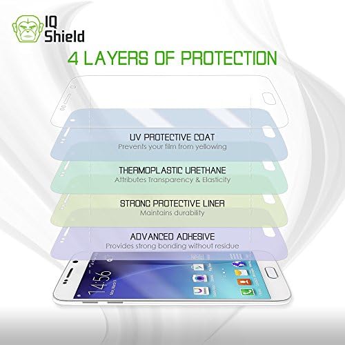 IQ Shield Full Body Skin е Съвместим с Google Pixel 2 XL + Защитно фолио LiQuidSkin Clear (пълно покритие) HD и антипузырьковая филм