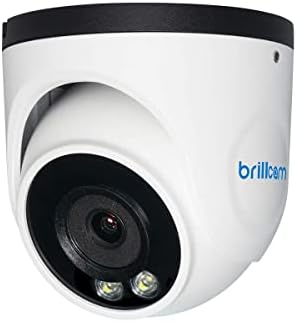 Камера за сигурност Brillcam 4K Ultra HD Външна 5-Мегапикселова Камера за Сигурност, Пълноцветен Звездната Светлина 24/7