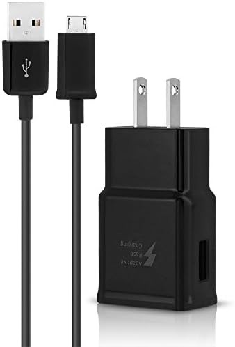 Стенно зарядно устройство SAMSUNG Адаптивни Fast Charging USB с Адаптивни адаптер за захранването EP-TA20JBE - Черен - В търговията