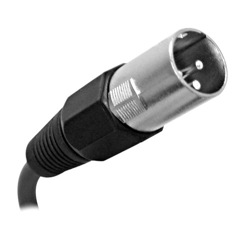 Сеизмичен звук - SAXLX-100-6 комплекта на 100-инчов многоцветни микрофонных XLR кабели за мъже и XLR за жени - Балансиран - 100-подножието