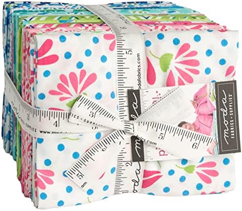 Комплект за пикник Pop АБ от Me & My Sister Designs, 33 четвъртинки предварително нарязан плат с размери 18 на 22 инча