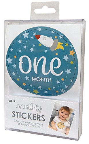 Комплект за Фотосесия Stephan Baby My First Year Monthly със Стикери на месец за момчета