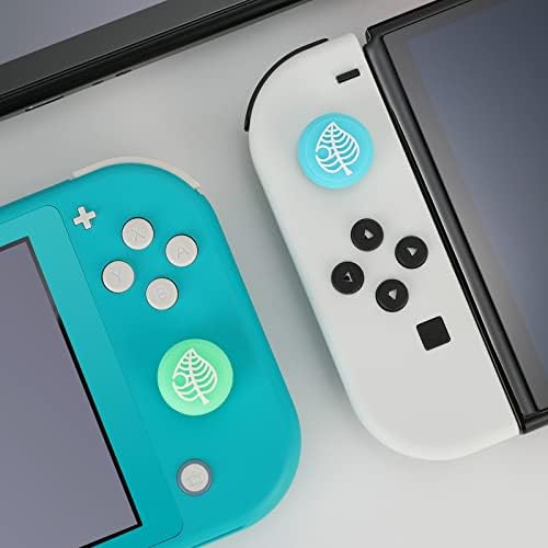 Tscope Сладък Капачки за улавяне на палеца на контролера на Nintendo Switch / Lite/OLED, за джойстик Animal Crossing Kawaii