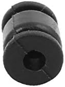 X-DREE FPV Карданная Въздушна Камера, 3 мм, Вътрешен Диаметър Амортизирующий Черно Демпфирующий топка 2 бр. (FPV Карданная помещение