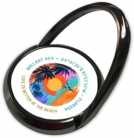 3дРоуз Балластный Ключ, Флорида. Подарък за пътуване Животът на плажа е най-добре - се Обажда на телефон (phr-361997-1)