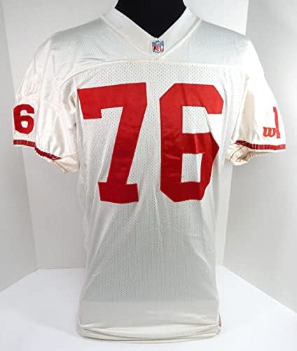 В края на 1980-те - Началото на 1990-те години В играта San Francisco 49ers 76 е Използвана Бяла Риза 52 714 - Използваните
