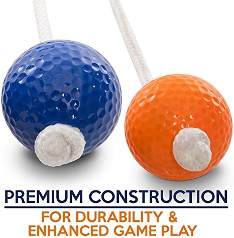 Игра за хвърляне на топка по стълбите с рали и Рев, включва в себе си 2 Целта, 6 гумени болов за голф със стълби, чанта за носене