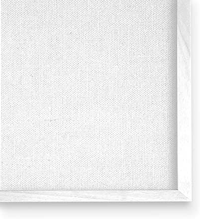 Семейно трио Горски елен Stupell Industries, Селски Бреза, Дизайн Ашли Калхун, Стенно изкуство в бяла рамка, 16 x 20, кафяв