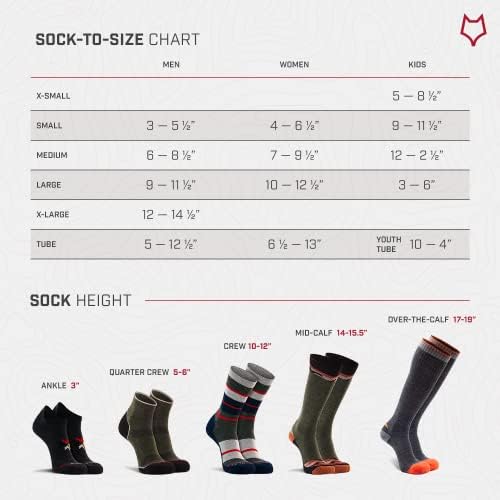 Чорапи Fox River Work and Weekend Crew, Абсорбиращи влагата Чорапи за мъже и жени, ультрапрочные за дълголетие (2 опаковки)