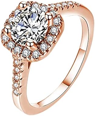 2023 Нови идеи за подаръци, бижута луксозни диаманти, бяло пръстен, обручальный камък, пръстен ръчно изработени, мъжка мода (зелен, 6)