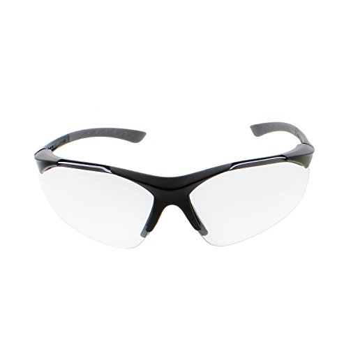 Delta Plus - Защитни Очила с полнообъективной лупа WELRX500C15 RX-500C с 1,5 Диоптриями, Черна Дограма / Прозрачни лещи