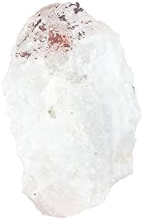 GEMHUB Необработен Естествен Бял Дъгата Калцит 89,65 карата, Лечебен Камък Crytsal, Исцеляющий Чакра Камък за Многократна употреба
