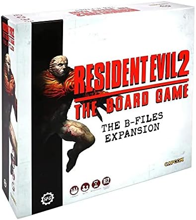 Базовата игра за настолна игра Resident Evil 2, B-файлове и набор от добавки 4th Survivor (3 обекта)