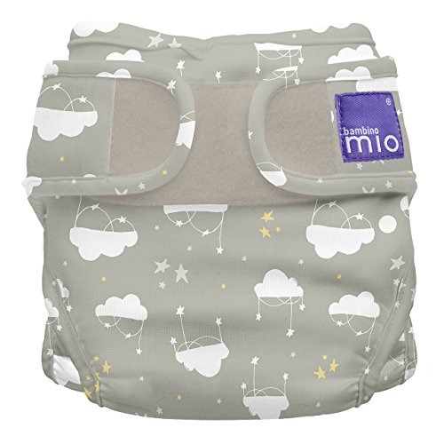 Бамбино Mio, Текстилен калъф за подгузника mioduo, Cloud Nine, Размер 2 (21 lb +)