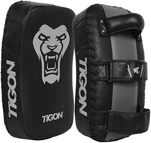 Tigon Sports Тайландски Кикбокс Strike Curve Pad Arm Punch MMA Щит [Един]