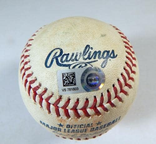 2021 Вашингтон Нэшнлз Маями Марлинз Използва Игра На Бейзбол Ернандес Томас Фал - Използваните бейзболни топки