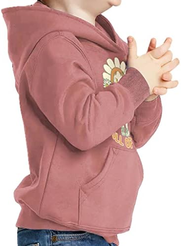 Пълно Забавление Детски Пуловер с качулка - Руното Hoody с Цветя Гъба - Мультяшная Hoody с качулка за деца
