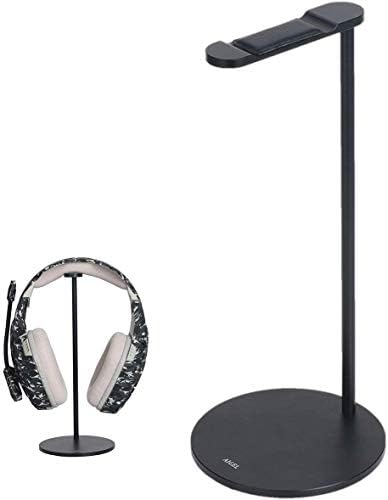 Поставка за слушалки AIGEL Здрав Притежателя на игралната Слушалки Настолна Закачалка за слушалки Поставка за слушалки с висококачествен