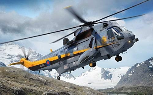 Комплект пластмасови модели на Военен хеликоптер Airfix Westland Sea King HAR.3/MK 43 1:72 A04063, Многоцветен