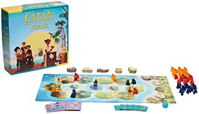 Настолна игра CATAN Junior | Стратегия за изграждане на Цивилизация | Приключенска игра | Забавна Семейна игра за възрастни и деца