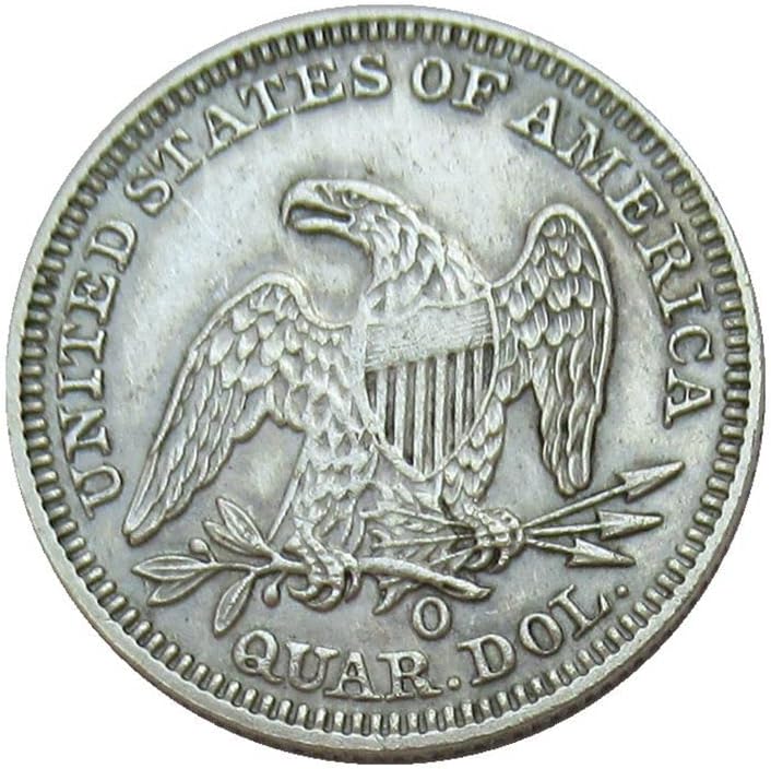 25 на Сто Флаг на САЩ 1852 г., сребърно покритие Копие на Възпоменателни монети