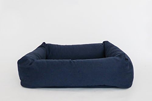 Легло-ролкови Fitz + Сътрудник (Однотонная синьо със Синьо тикающей възглавница)