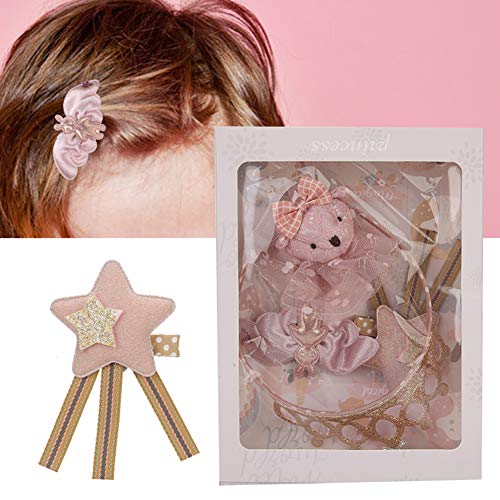 Детска превръзка на главата, определени заколок, аксесоари за коса, украса, шапки, за малко момиче, подарък, много красив (розов костюм)