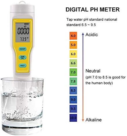 N/A Цифрови Измерители на PH ATC Автоматично Калибриране на PH на Почвата, Аквариум, Безопасна Вода за Басейна, Вино, Тестер Урина със Сменен