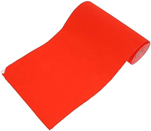 WXYNHHD 1 Ролка Червена хартия Xuan Fine Red САМ Blank Decor Подарък Книга за Kupletov Хартия за калиграфия (Цвят: черен)