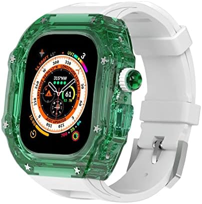 BNEGUV за Apple Watch Ultra 49mm министерството на отбраната Kit Серия 8 7 6 5 4 SE Каишка-гривна Каишка за часовник Лек