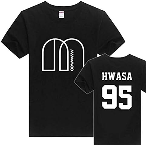 водеща Тениска Kpop MAMAMOO Hwasa Solar Wheein В същия Стил, Тениска
