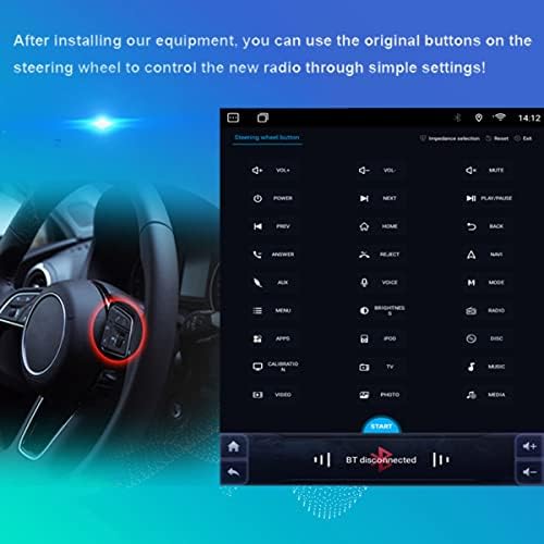 Android 11 Автомобилна стерео система за Ford Fiesta 2009-2015 с Carplay, 9.7-инчов сензорен екран, Bluetooth Автомобилното Радио GPS Навигация