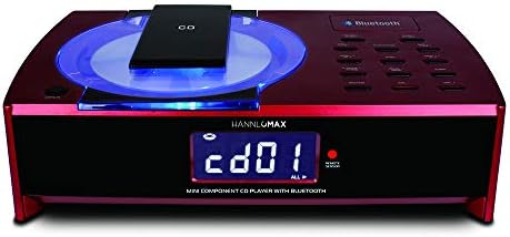 CD музикална система HANNLOMAX HX-1079BT, CD-плейър, PLL FM радио, Цифров часовник с Аларма, Bluetooth, Качеството на звука, Hi-Fi, LCD дисплей с подсветка, дистанционно управление в компле