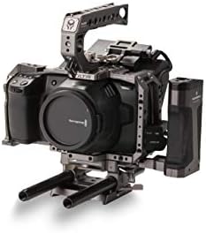 Комплект Tilta Advanced Camera Кейдж, съвместим с камери BMPCC 4K / 6K, с Защитна броня, Аксесоари за закрепване, горна