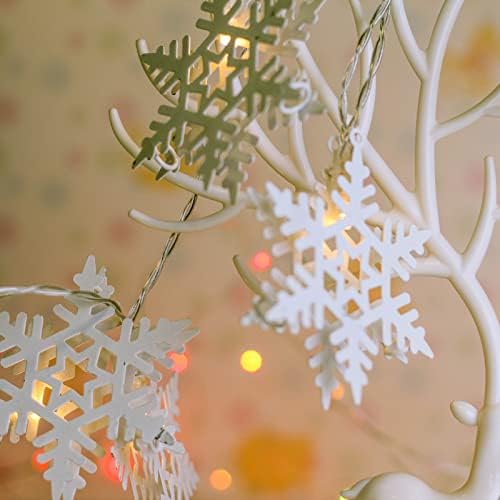 Led Коледно Струнен Лампа, Коледно Дърво, Празнични Светлини, Украса за Домашно Парти, Градина, Вътрешни и Външни Вечерните