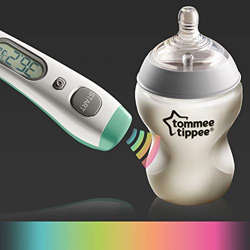 Tommee Tippee Цифров Безконтактен Термометър за челото за дете | - Бързи резултати за 2 секунди | Индикатор на температурата | Функция памет