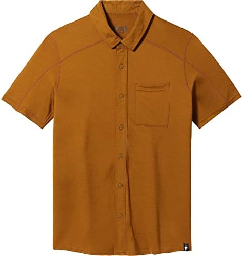 Риза с копчета с къс ръкав Smartwool - Мъжки