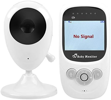 Безжична видеомонитор FOLOSAFENAR, Видеоняня 320x240 2.4-инчов цветен LCD екран с нощно осветление за дома за сигурност (правила