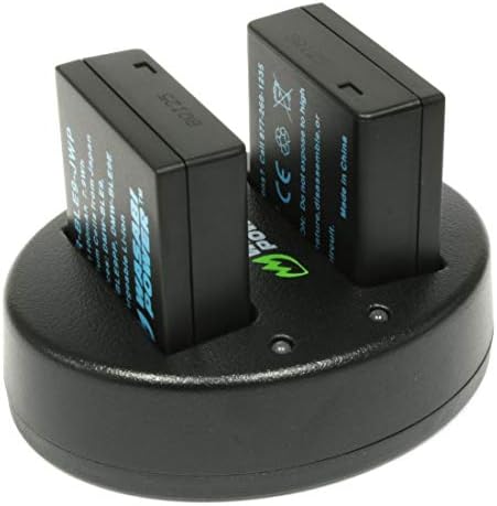 Зарядно устройство Wasabi Power Dual USB за Panasonic DMW-BLE9, DMW-BLG10 и Panasonic Lumix DMC-GF3, DMC-GF5, DMC-GF6, DMC-GX7,