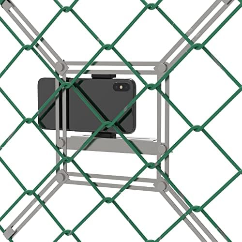 Закопчалка за огради телефон за iPhone, мобилни Телефони, GoPro, Планина за огради от връзките във веригата за Запис на
