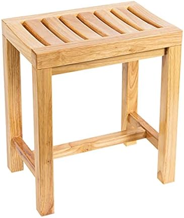 Дървени Столове за душ/Вана от ВИОРИРОВАННОГО дърво |Пейка за сядане в Банята за по-възрастните Хора, устойчива на плъзгане, полици за съхранение