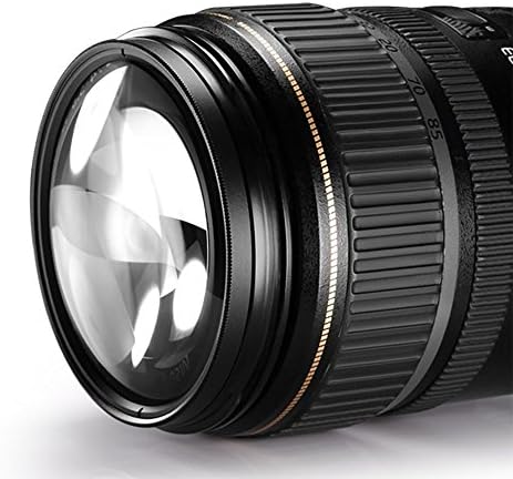 49-мм филтри едър план (+ 1, 2, 4 и + 10 диоптъра) за камери на Canon EOS M6, EOS M6 II, EOS M50, EOS M50 Mark II, EOS M100, EOS M200 с обектив 15-45 мм, Fuji X100V, Sony Alpha A3000 с обектив 18-55 мм