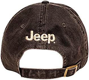 Выстиранная Шапка с Логото на Jeep Grille Черен Цвят