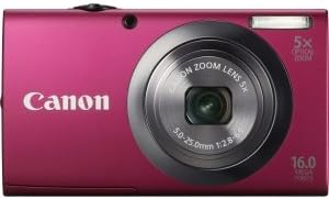 Canon PowerShot A2300 16,0-Мегапикселова цифрова камера с 5-кратно цифрово увеличение, стабилизированным изображение, 28-мм Широкоъгълен обектив